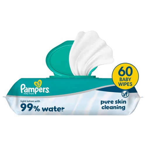 Pampers Water Wipes 1x60pk