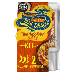 Blue Dragon 3 Step Authentic Thai Massaman Curry Meal Kit  273g