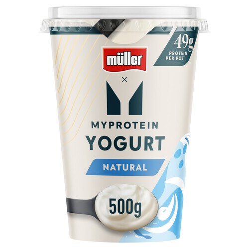 Muller x My Protein Plain Big Pot Yogurt