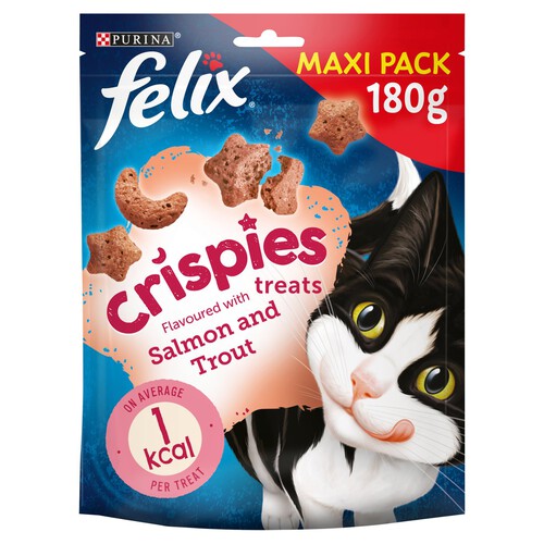 Felix Crispies Cat Treats Salmon & Trout