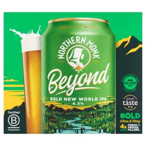 Northern Monk Beyond Bold New World Ipa 4X330ML product image