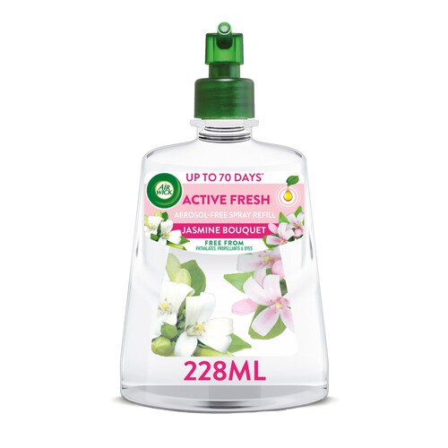 Air Wick Jasmine Bouquet Active Fresh Aerosol Free Spray Refill