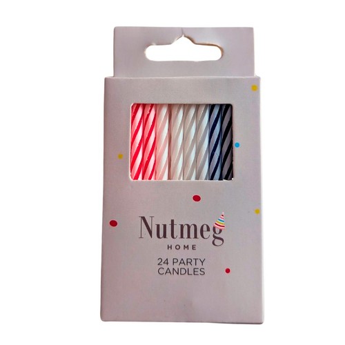 Nutmeg Spiral Candle Multi