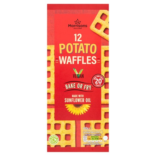 Morrisons potato waffles