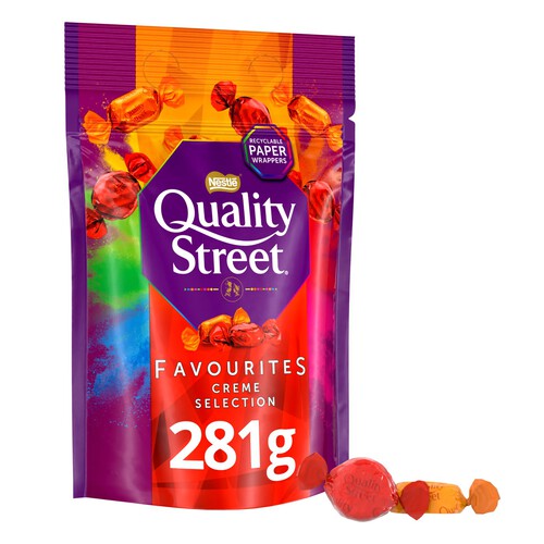 Quality Street Mixed Cremes Pouch 