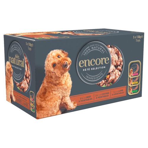 Encore Dog Trays Pate Selection