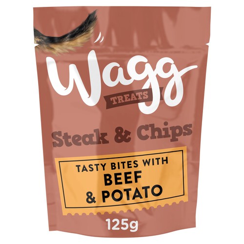 Wagg Steak & Chips Dog Treats 