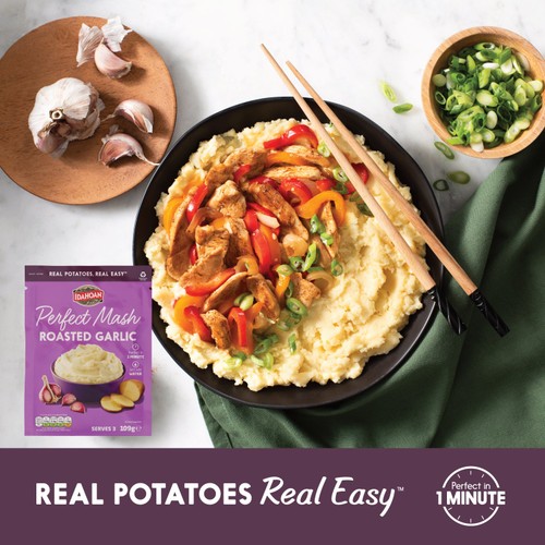 Idahoan Perfect Mash Roasted Garlic (109g)