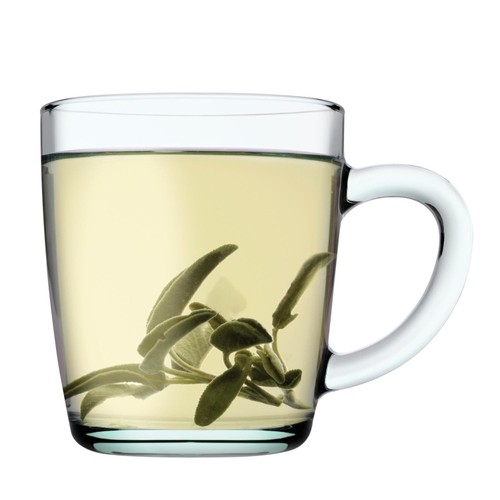 Morrisons Glass Tea Mug
