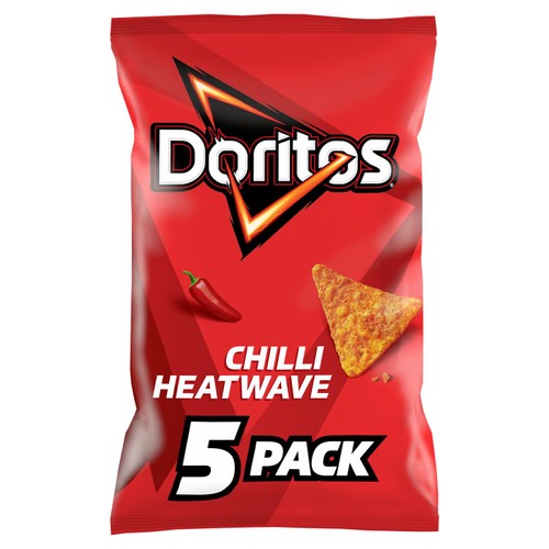 Doritos Chilli Heatwave Tortilla Chips Multipack Crisps