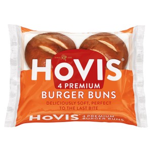 Hovis Premium Burger Buns 4 Pack
