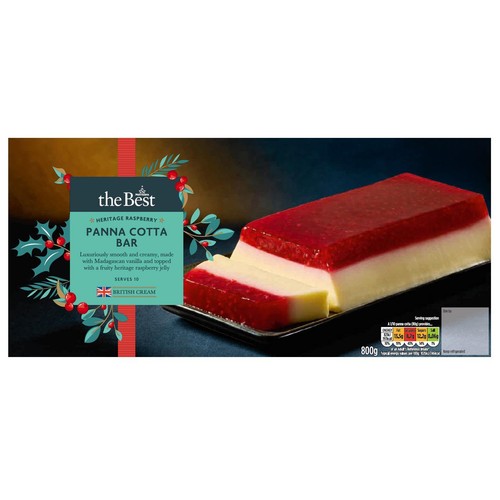 Morrisons The Best Panna Cotta Bar 800g