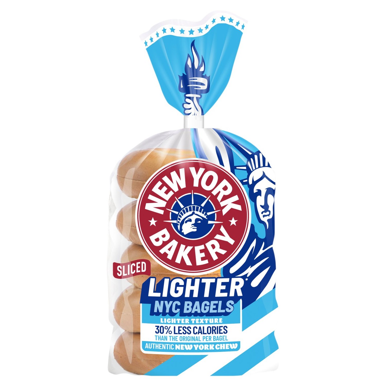 New York Bakery Co. Health & Wellness Lighter Bagels 5 Pack