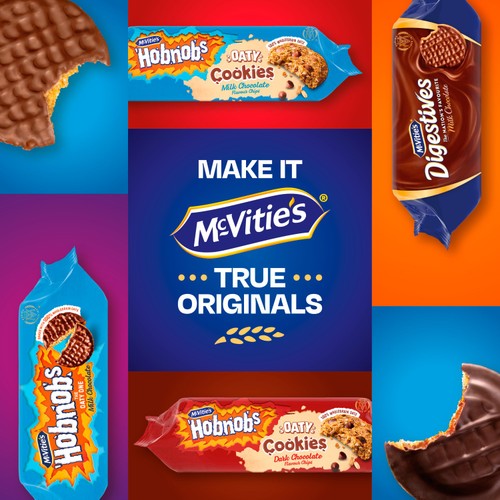 Mcvitie's Hobnobs Biscuits Oaty Cookies Milk Chocolate 155g