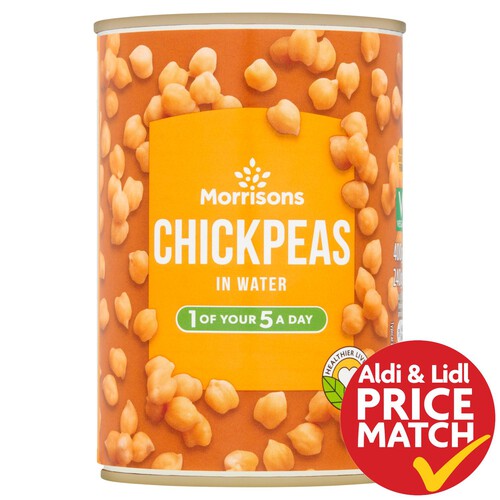 Morrisons Chickpeas In Water (400G)