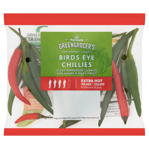 Morrisons Bird Eye Chillies