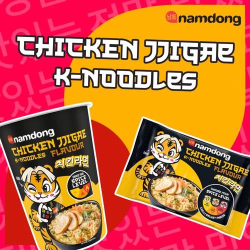 Namdong Chicken Jiggae Instant Noodles Pot 84g