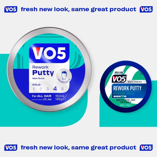 VO5 Rework Putty 150ml