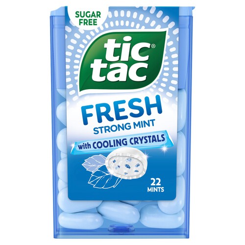 Tic Tac Fresh Strong Mint Sugar Free Sweets