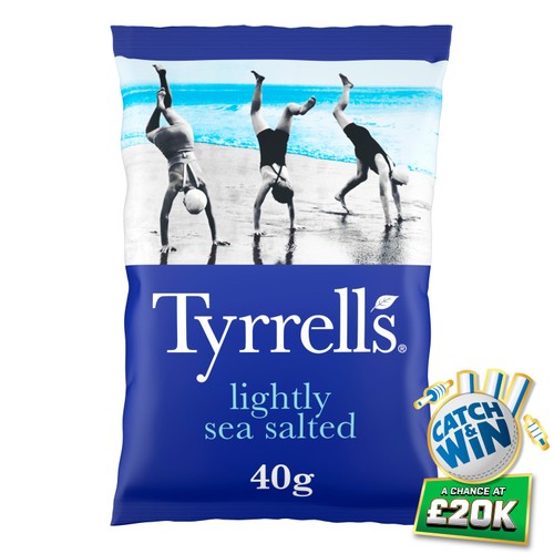 Tyrrells Sea Salted Crisps 