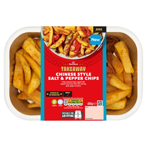 Morrisons Chinese Takeaway Salt & Pepper Chips 400g