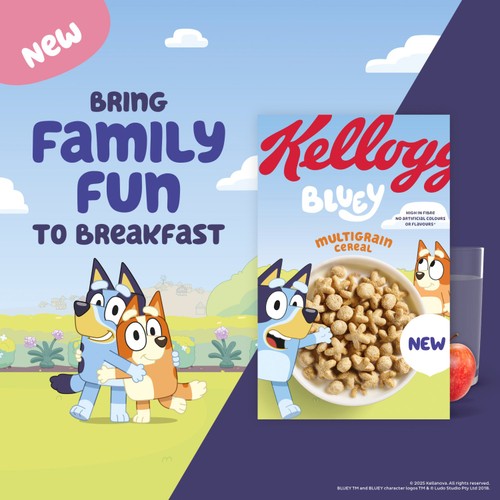 Kellogg's Bluey Breakfast Cereal 350g