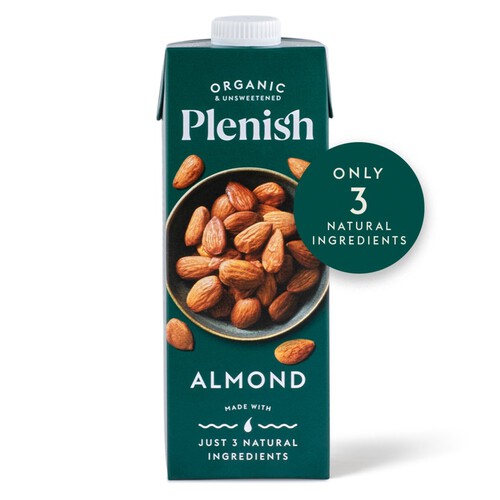 Plenish Organic Almond Milk Uht 