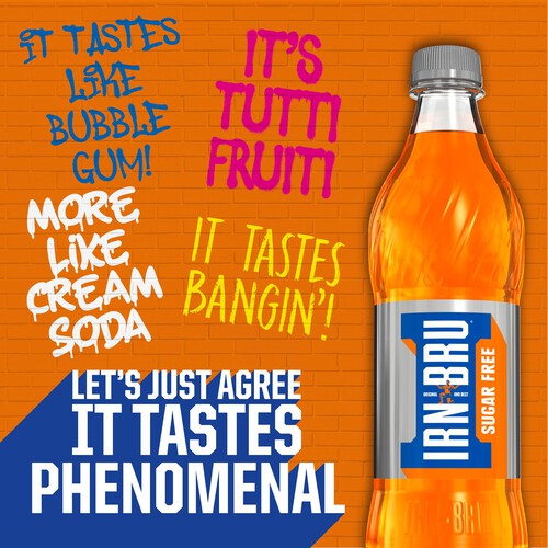 IRN-BRU Sugar Free Soft Drink