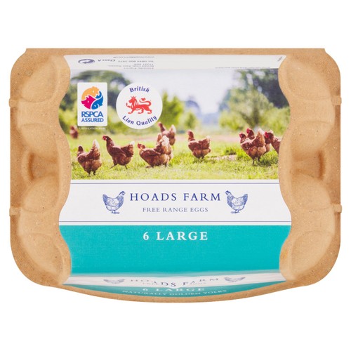 Hoads Farm Free Range Eggs Large 
