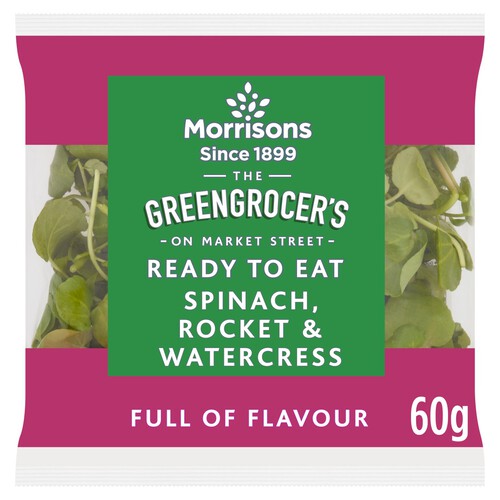 Morrisons Watercress, Spinach & Rocket