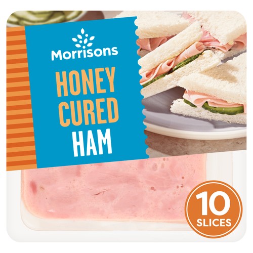 Morrisons Honey Cured Ham Slices 125g