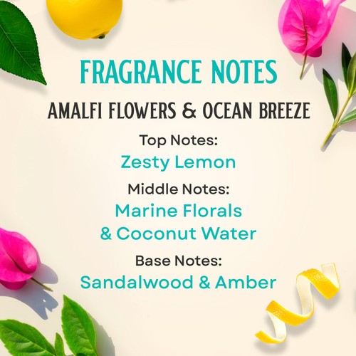Impulse Capri Charm Amalfi Flowers Hair & Body Mist  100ml