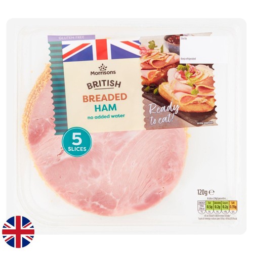 Morrisons British Breaded Ham