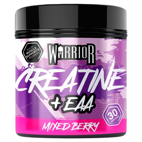 Warrior Creatine Eaa Mixed Berry with Sweetener Food Supplement