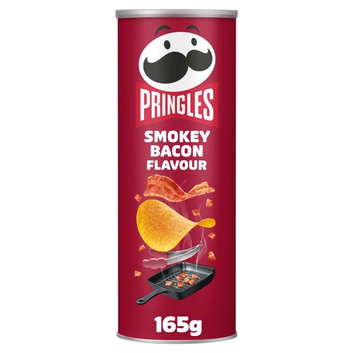 Pringles Smokey Bacon Crisps