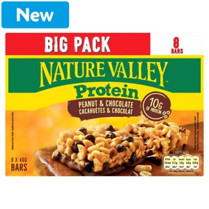 Nature Valley Protein Peanut & Chocolate Cereal Bars