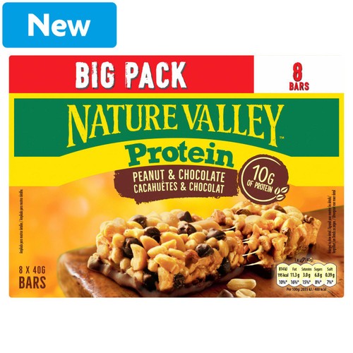 Nature Valley Protein Big Pack Peanut & Chocolate Cereal Bars