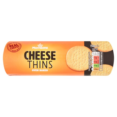 Morrisons cheese thins