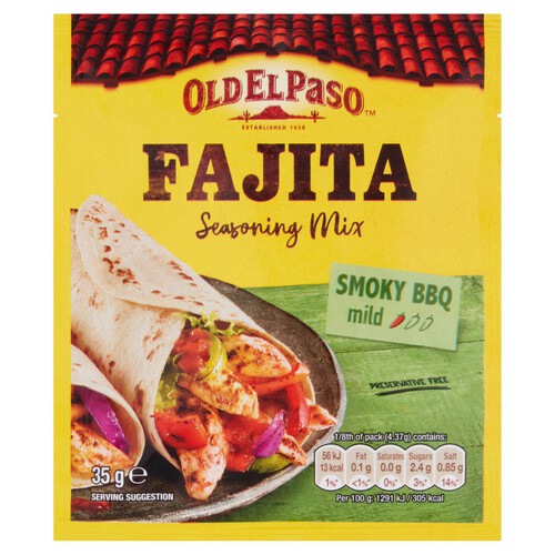 Old El Paso Smoky BBQ Fajita Seasoning Mix