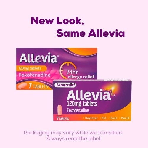 Allevia 120mg Tablets