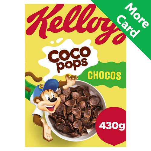 Kellogg's Coco Pops Chocos Chocolate Breakfast Cereal