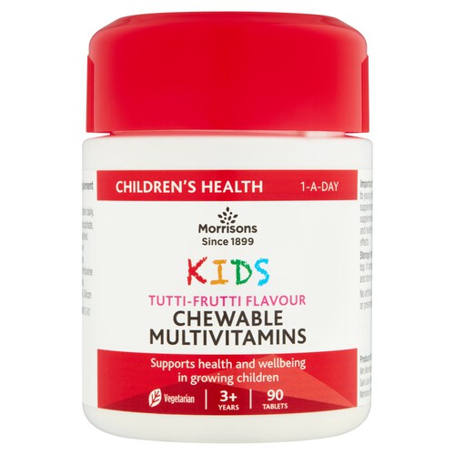 Morrisons Kids Chewable Multivitamins