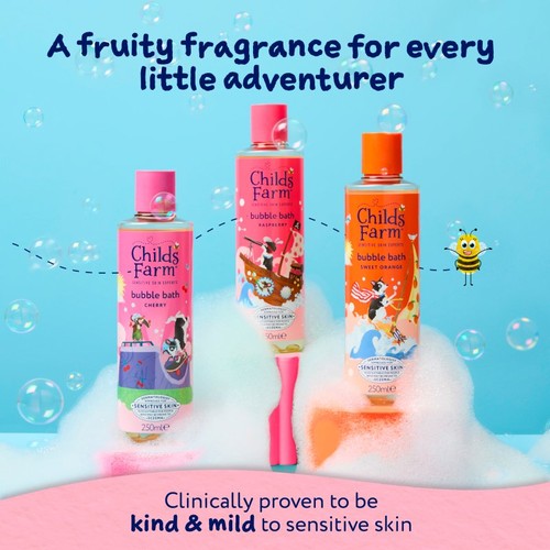 Childs Farm Raspberry Extract Bubble Bath 250ml