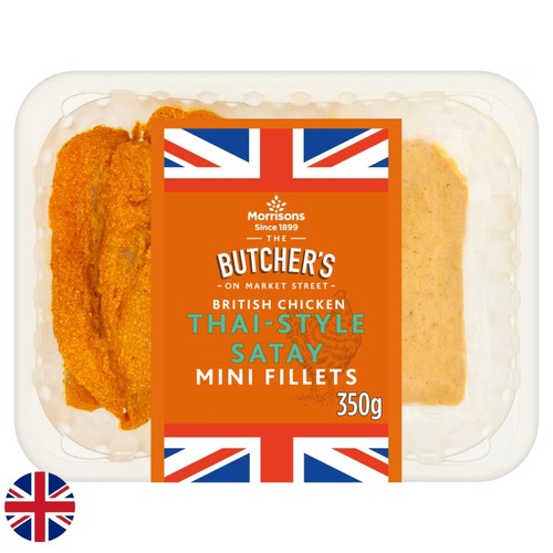 Morrisons Thai Satay Chicken Mini Fillets 350g