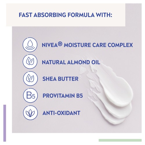 NIVEA Nourishing Night Cream Moisturiser Dry & Sensitive Skin 50ml