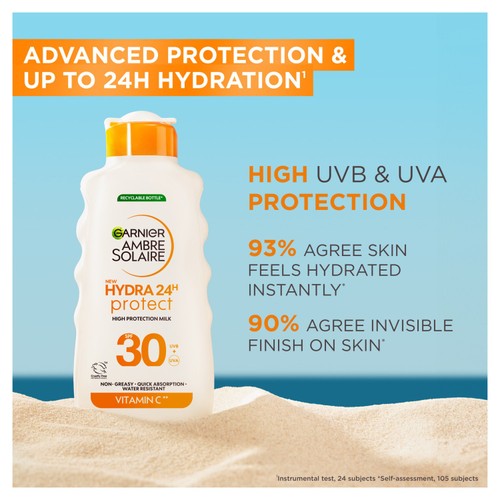 Ambre Solaire Hydra Protect Milk SPF 30   175ml