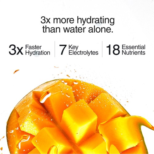 Phizz Mango 3-In-1 Hydration 20 Effervescent Tablets