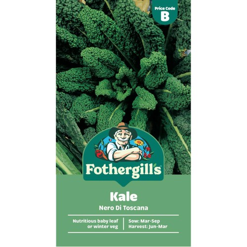 Mr Fothergills Kale Nero Di Toscana Seeds