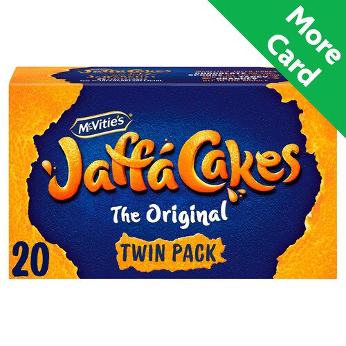 McVitie's Jaffa Cakes Original Twin Pack Biscuits 20 Pack Multipack