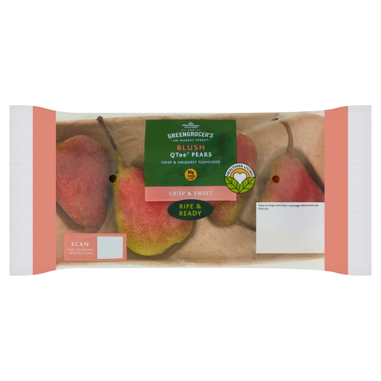 Morrisons Ready To Eat Blush Qtee Pears